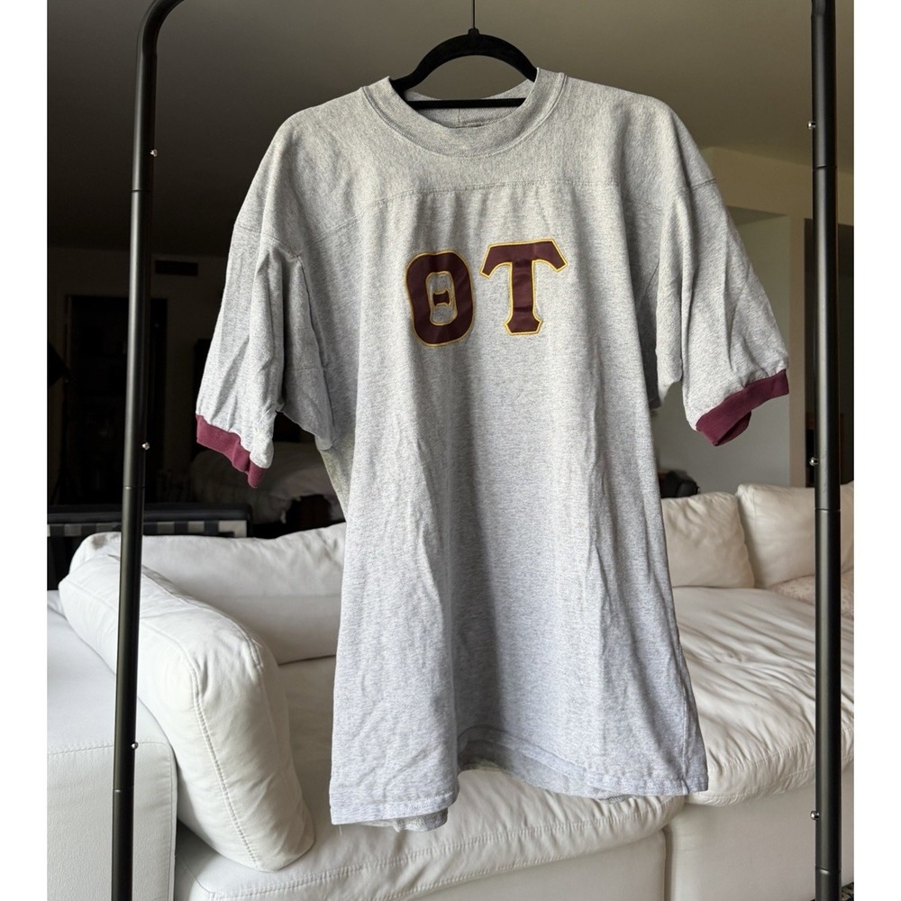 Vintage FSU Tau Greek Ringer T-Shirt